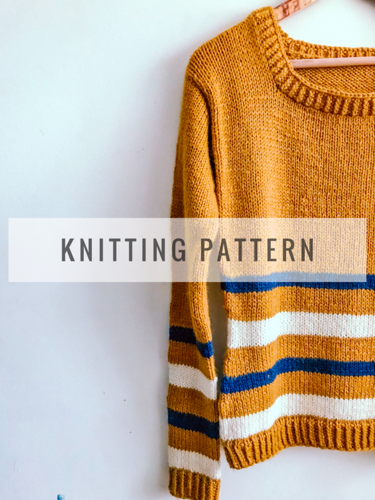 Ibukun Striped Sweater Knit Pattern
